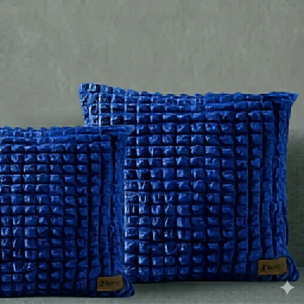 Bubble Style Cushion Covers- Blue