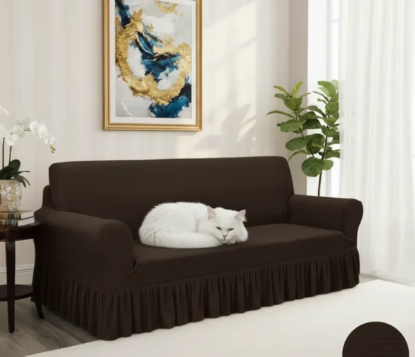 Turkish Design Mesh Covers- Dark Brown