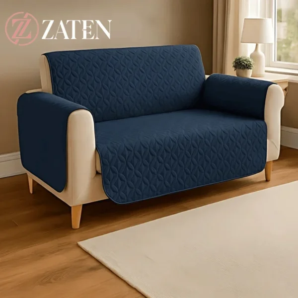 Ultra Sonic Sofa Runner- Sofa Coat- Blue