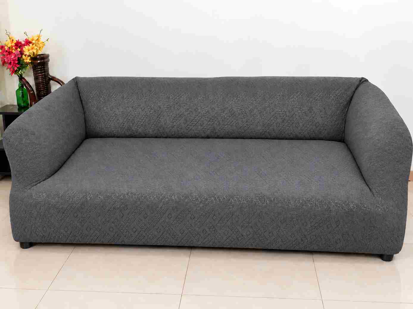Royal Wave Sofa Covers– Grey