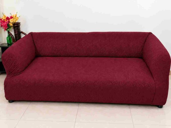 Royal Wave Sofa Covers– Mehroon